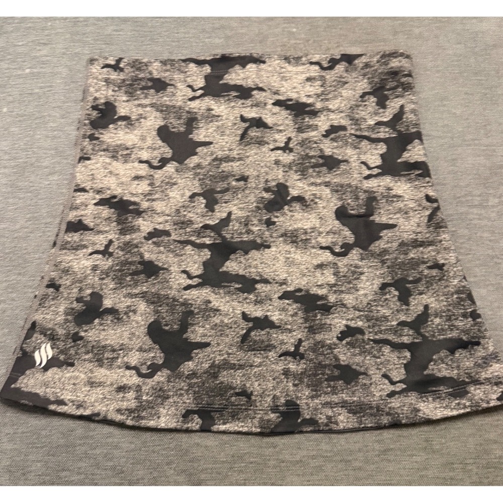 Sweat Shaper Camo Waist Trimmer‎ Belt Womens 2XL Grey Black Sauna Compression